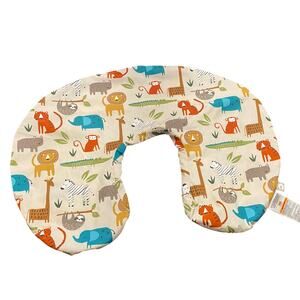 Boppy Original Nursing Pillow Cover Safari Jungle Animal Print Zippered